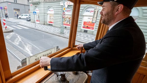 Jízda historickou tramvají