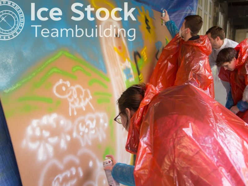 Týmové graffiti teambuilding