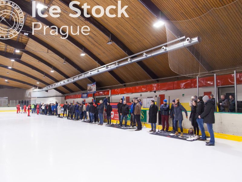 Ice Stock Prague - team building for large groups
